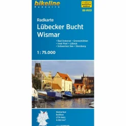 RADKARTE LÜBECKER BUCHT, WISMAR (RK-MV01) - Fahrradkarte