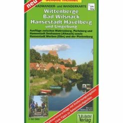 RADWANDER- UND WANDERKARTE WITTENBERGE - Wanderkarte