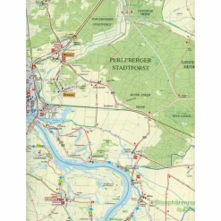 RADWANDER- UND WANDERKARTE WITTENBERGE - Wanderkarte