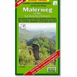 RADWANDER- UND WANDERKARTE MALERWEG - Wanderkarte