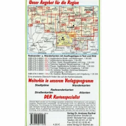 RADWANDER- UND WANDERKARTE BAYRISCHES VO - Wanderkarte