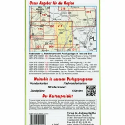 RADWANDER- UND WANDERKARTE PRENZLAU, UCKERSEEN - Wanderkarte