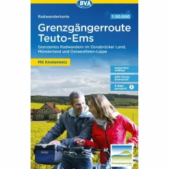 RADWANDERKARTE GRENZGÄNGERROUTE TEUTO-EMS - Fahrradkarte