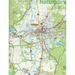 RATHENOW, PREMNITZ UND UMGEBUNG 1 : 35 000 - Wanderkarte