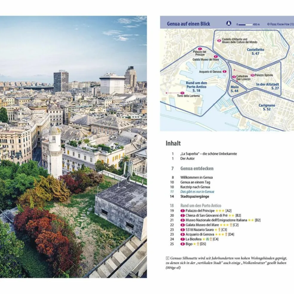 REISE KNOW-HOW CITYTRIP GENUA - Reiseführer