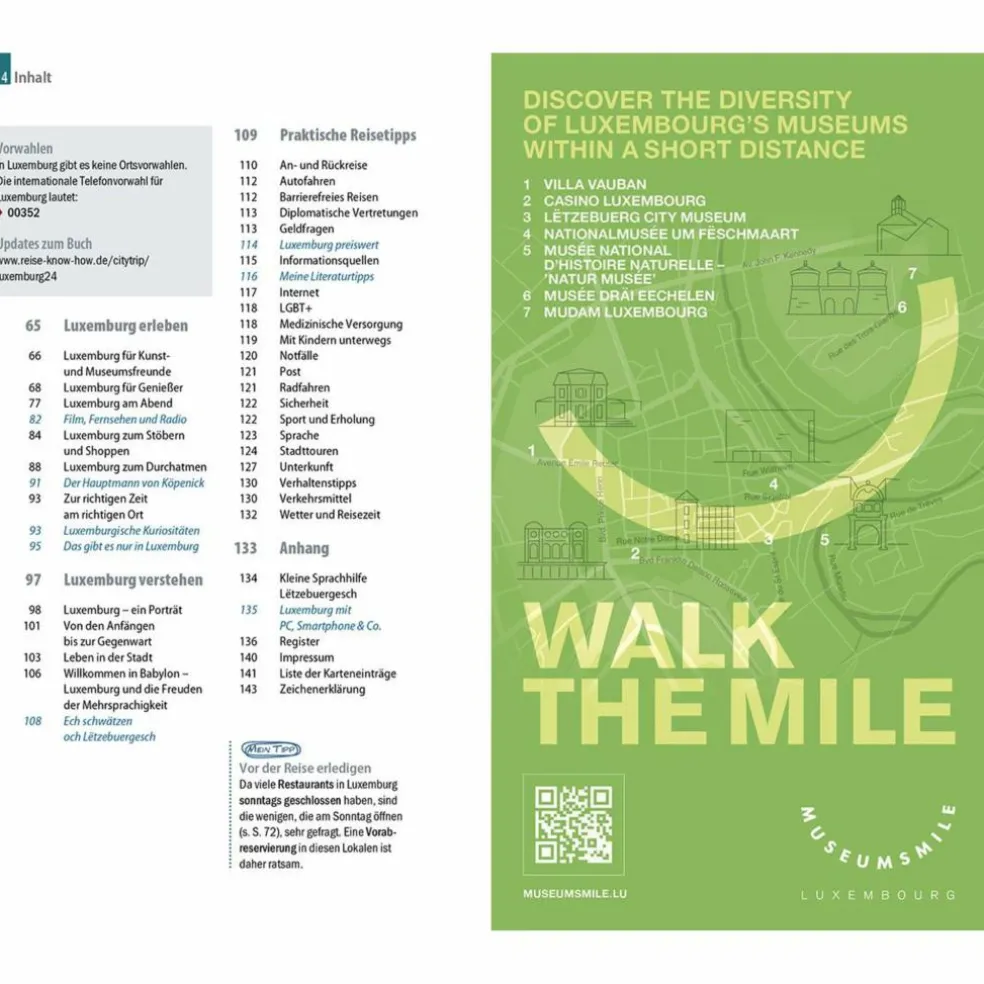 REISE KNOW-HOW CITYTRIP LUXEMBURG - Reiseführer