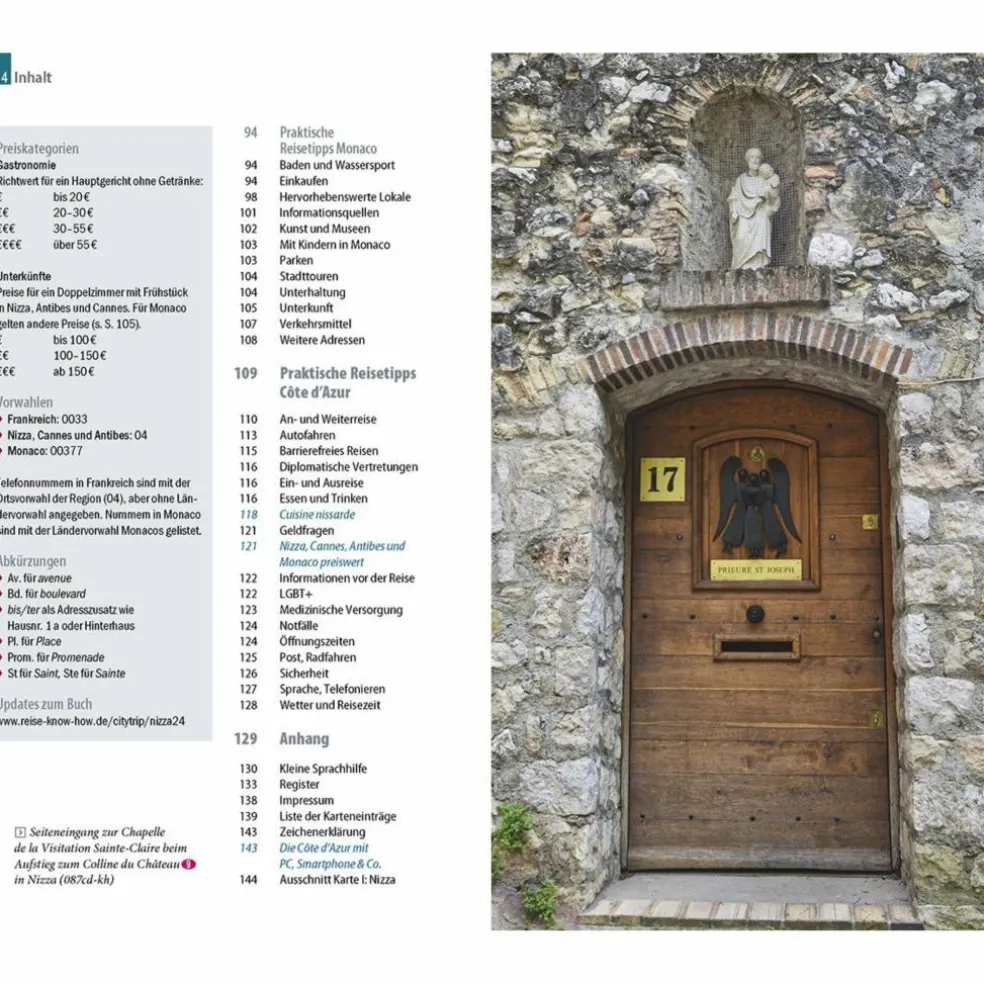 REISE KNOW-HOW CITYTRIP NIZZA, CANNES, ANTIBES, MONACO - Reiseführer