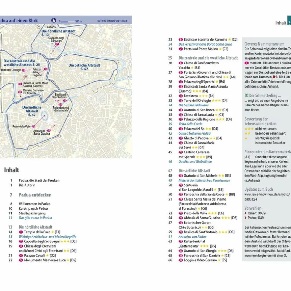 REISE KNOW-HOW CITYTRIP PADUA - Reiseführer