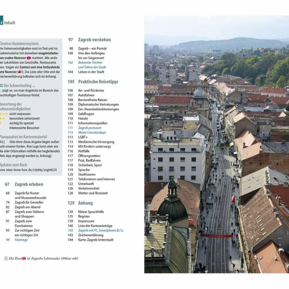 REISE KNOW-HOW CITYTRIP ZAGREB - Reiseführer