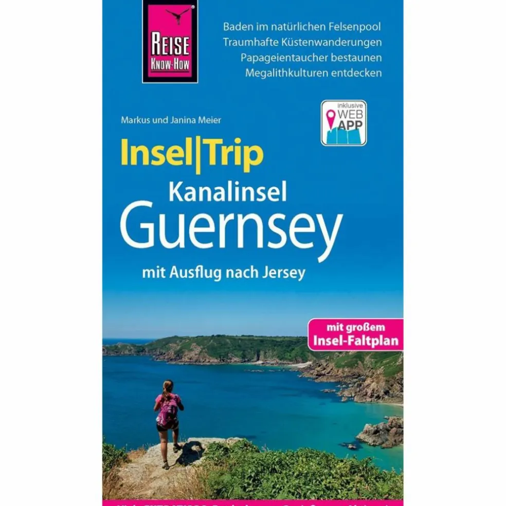 REISE KNOW-HOW INSELTRIP GUERNSEY MIT AUSFLUG NACH JERSEY - Reiseführer