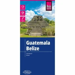 REISE KNOW-HOW LANDKARTE GUATEMALA, BELIZE (1:500.000) - Straßenkarte
