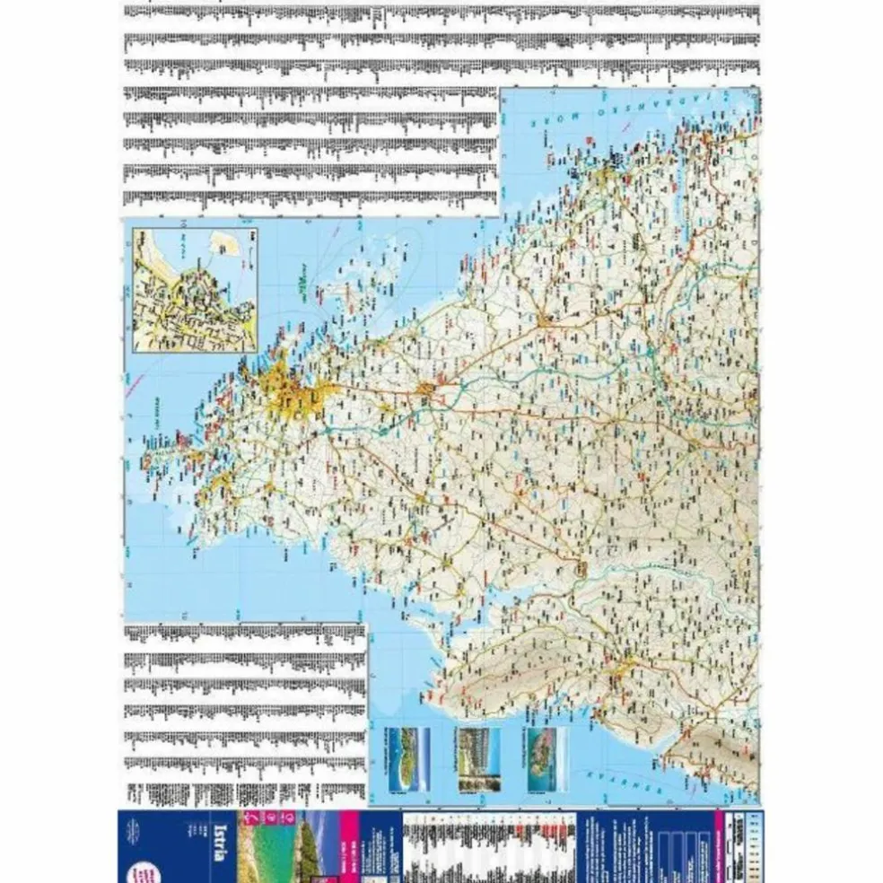 REISE KNOW-HOW LANDKARTE ISTRIEN / ISTRIA (1:70.000) - Straßenkarte