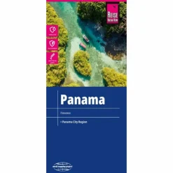 REISE KNOW-HOW LANDKARTE PANAMA (1:400.000) - Straßenkarte