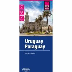 REISE KNOW-HOW LANDKARTE URUGUAY, PARAGUAY (1:1.200.000) - Karte