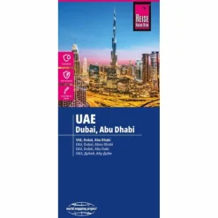 REISE KNOW-HOW LANDKARTE VEREINIGTE ARABISCHE EMIRATE - Straßenkarte