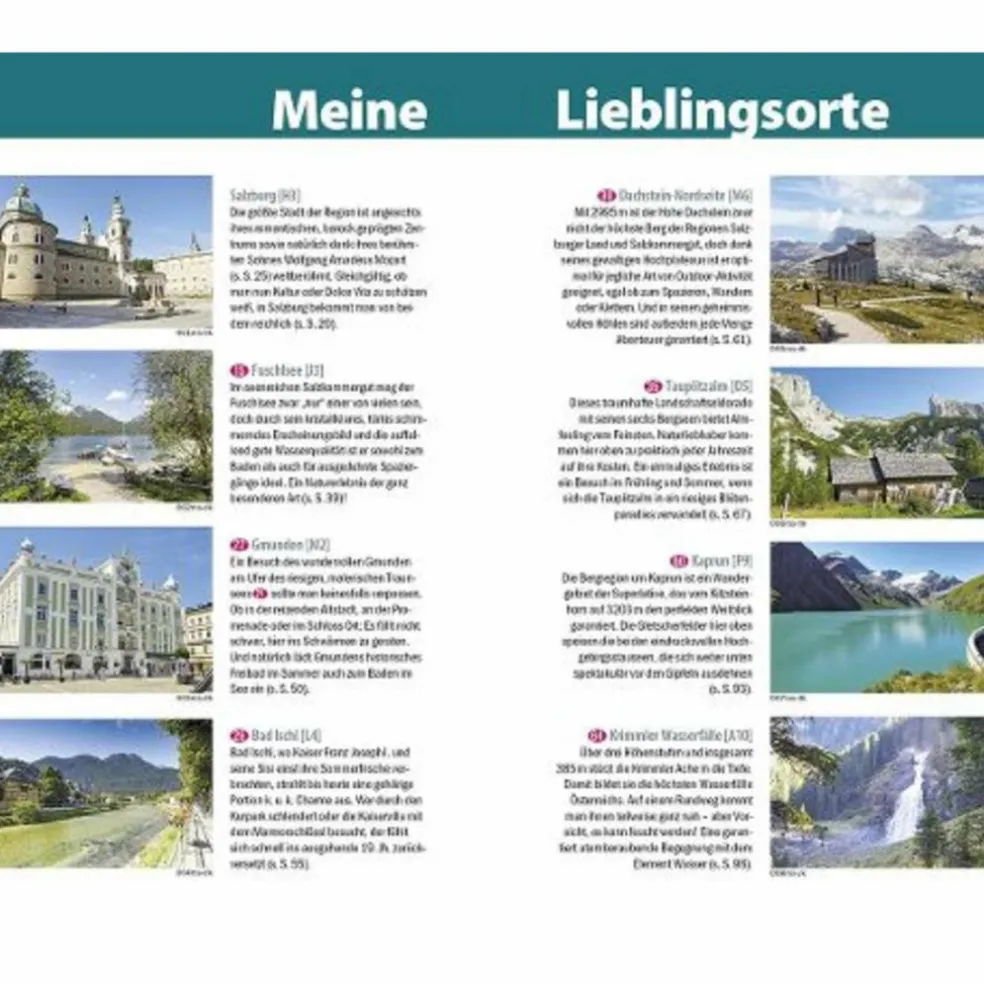 REISE KNOW-HOW MEINTRIP SALZBURGER LAND UND SALZKAMMERGUT - Reiseführer