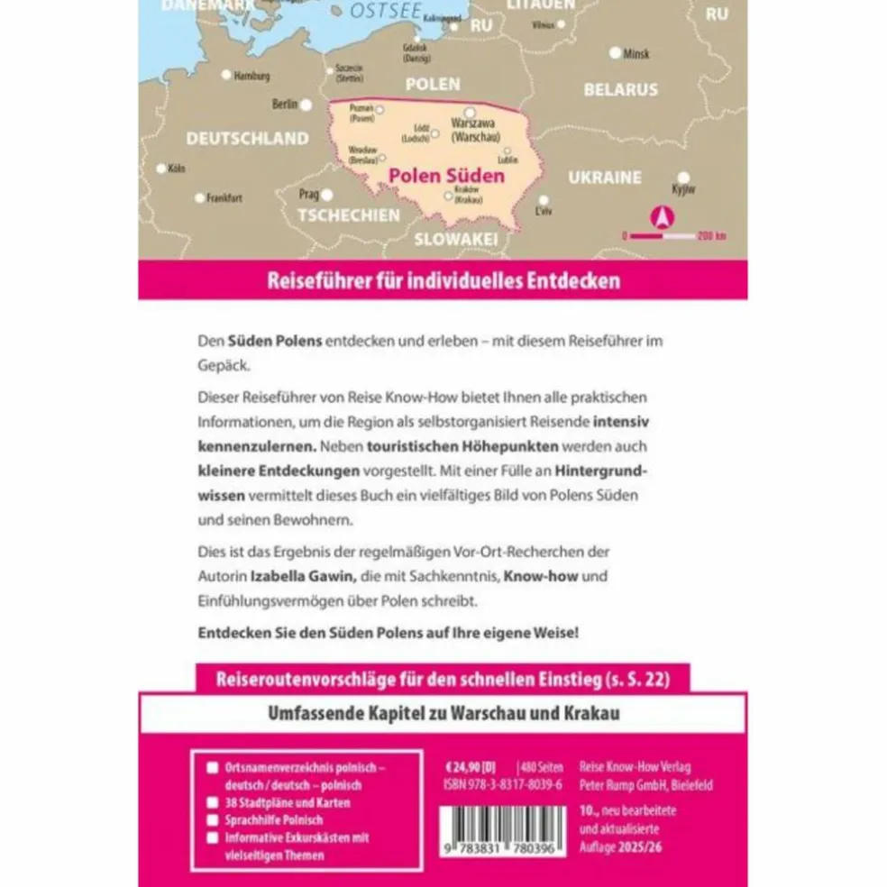 REISE KNOW-HOW REISEFÜHRER POLEN - DER SÜDEN