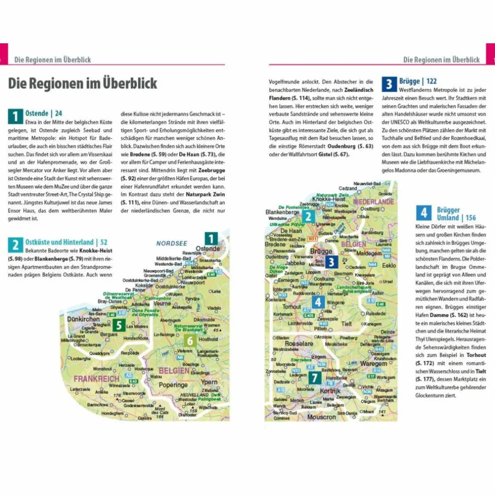 REISE KNOW-HOW REISEFÜHRER BELGISCHE KÜSTE - WESTFLANDERN