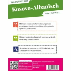 REISE KNOW-HOW SPRACHFÜHRER KOSOVO-ALBANISCH - WORT FÜR WORT - Sprachführer