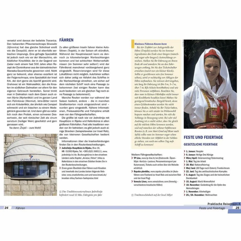 REISE KNOW-HOW WOHNMOBIL-TOURGUIDE KROATIEN KÜSTE UND INSELN - Reiseführer