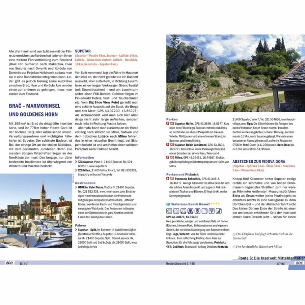 REISE KNOW-HOW WOHNMOBIL-TOURGUIDE KROATIEN KÜSTE UND INSELN - Reiseführer