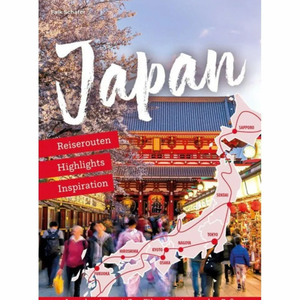 REISEFÜHRER JAPAN - REISEROUTEN, HIGHLIGHTS, INSPIRATION