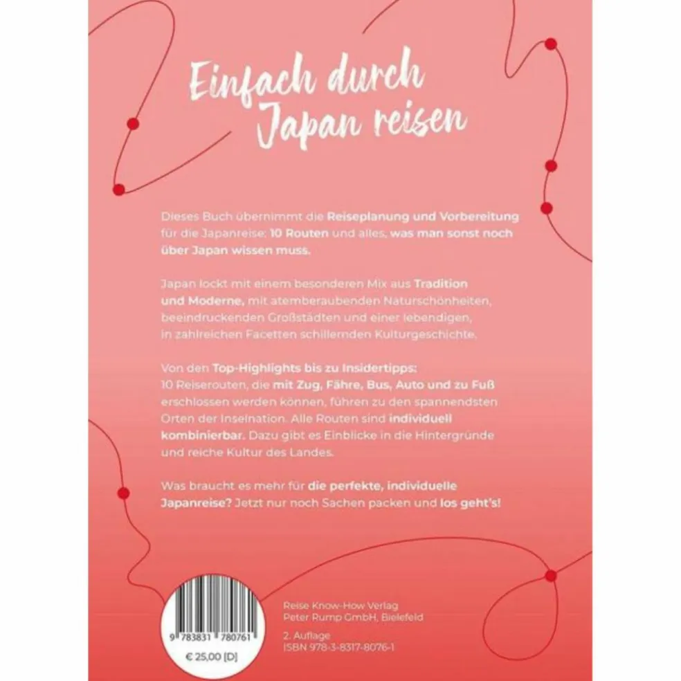 REISEFÜHRER JAPAN - REISEROUTEN, HIGHLIGHTS, INSPIRATION