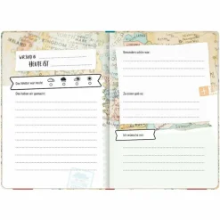REISETAGEBUCH (LANDKARTE) - Notizbuch
