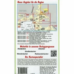 RÜGEN, KAP ARKONA, SASSNITZ, HALBINSEL J - Wanderkarte