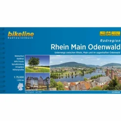 RHEIN MAIN ODENWALD 1 : 75 000 - Radwanderführer