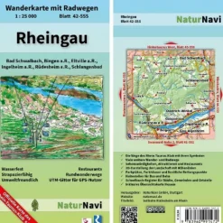 RHEINGAU - Wanderkarte