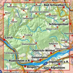 RHEINGAU - Wanderkarte