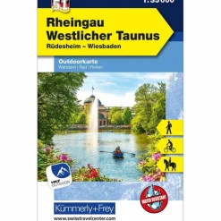 RHEINGAU WESTLICHER TAUNUS NR. 51 OUTDOOR DEUTSCHLAND - Wanderkarte