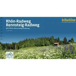 RHÖN-RADWEG . RENNSTEIG-RADWEG - Radwanderführer