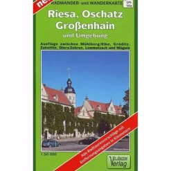 RIESA, OSCHATZ, GROßENHAIN UND UMGEBUNG - Wanderkarte