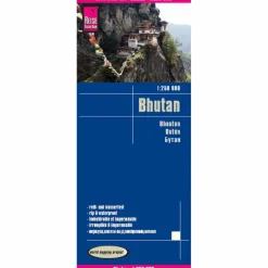 RKH WMP BHUTAN 1 : 250.000 - Straßenkarte