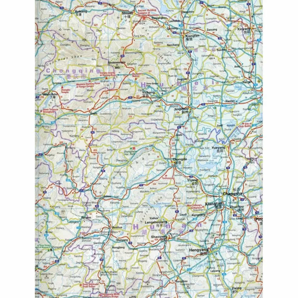 RKH WMP CHINA OST 1:2.700.000 - Straßenkarte