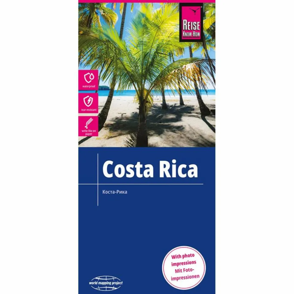 RKH WMP COSTA RICA 1:300.000 - Straßenkarte