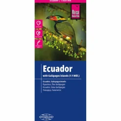 RKH WMP ECUADOR, GALÁPAGOS - Straßenkarte