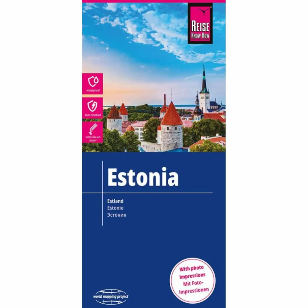 RKH WMP ESTLAND 1:275.000 - Straßenkarte