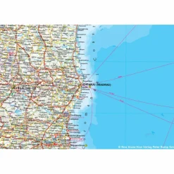 RKH WMP INDIEN (1:2.900.000) - Straßenkarte