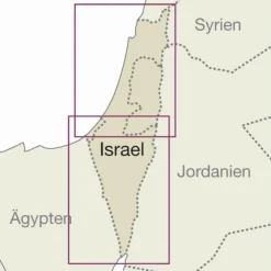 RKH WMP ISRAEL, PALÄSTINA - Straßenkarte