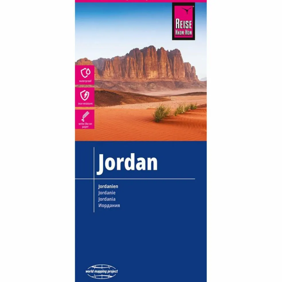 RKH WMP JORDANIEN 1:400.000 - Straßenkarte