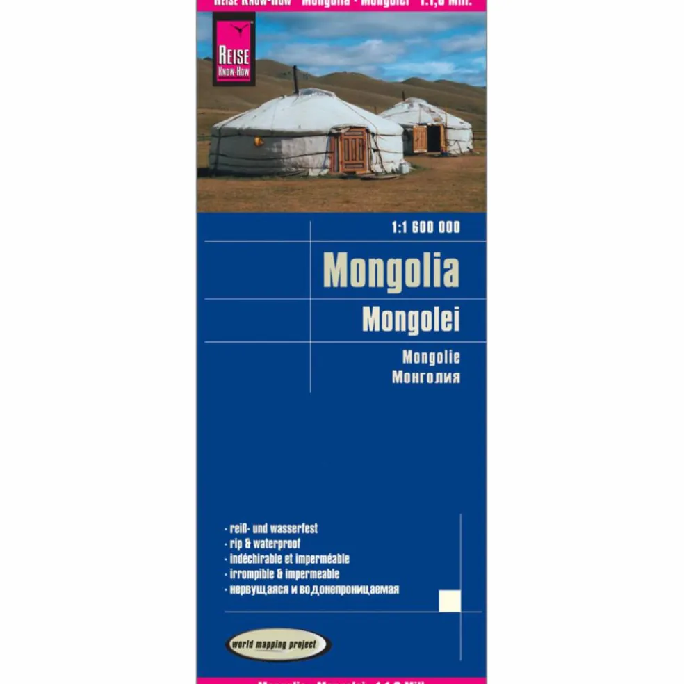 RKH WMP MONGOLEI - Straßenkarte