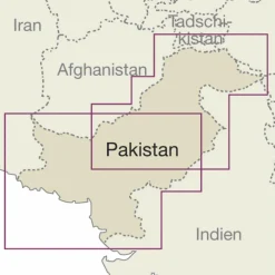 RKH WMP PAKISTAN - Straßenkarte