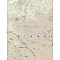 RKH WMP SIMBABWE (1:800.000) - Straßenkarte