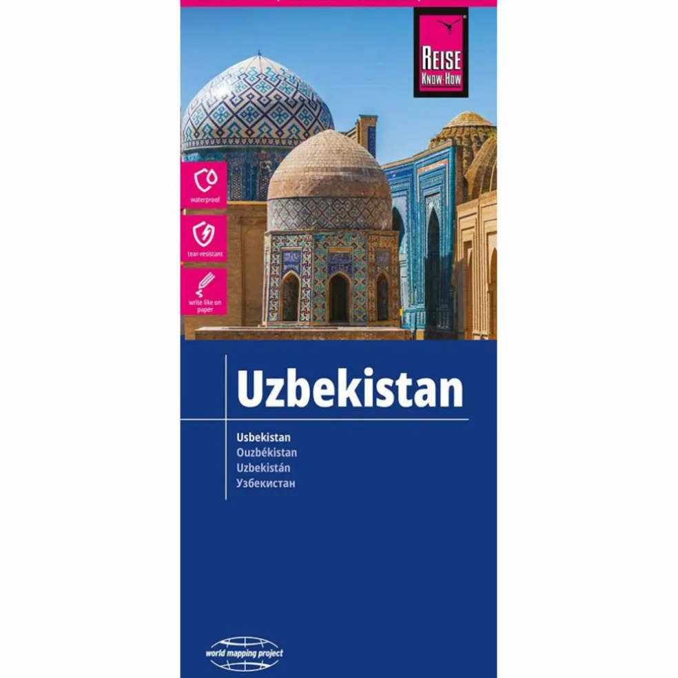 RKH WMP USBEKISTAN 1:1.000.000 - Straßenkarte