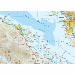 RKH WMP VANCOUVER ISLAND - Straßenkarte