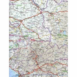 RKH WMP WESTAFRIKA, KÜSTENLÄNDER - Straßenkarte