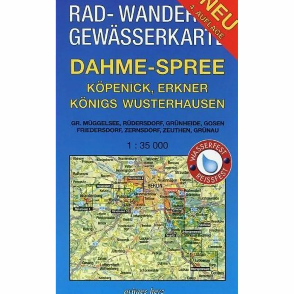 RWG-KARTE DAHME-SPREE - KÖPENICK, ERKNER - Fahrradkarte